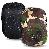 Storvyllf Backpack Rain Cover,2 Pack Waterproof Backpack Cover (35-50L) for Hiking Camping Traveling