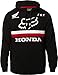 Fox Racing Honda Pullover Hoodie-Black-S