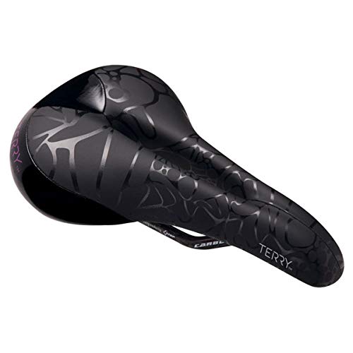 Terry Butterfly Carbon Bike Saddle | Bicycle Seat Optimized for Women - Flexible