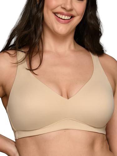 Image of Vanity Fair Women's Beauty Back Smoothing Wireless Bra with Lift, Simple Sizing Available S-3xl