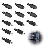 【Installation Facile Sans Soudure】 Grâce aux bornes à vis pratiques, ces connecteurs haut-parleur sans soudure permettent un câblage rapide et propre sans outils spécialisés, parfaits pour une installation domestique.