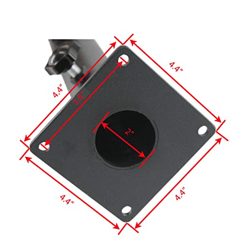 Vanroug Patio Umbrella Bases Heavy Duty Umbrella Holder Outdoor Umbrella Base Stand Mount Umbrella Clamp For Decks, Docks, Patios, Garden, Pontoons, Picnic Tables (1) #TOP2