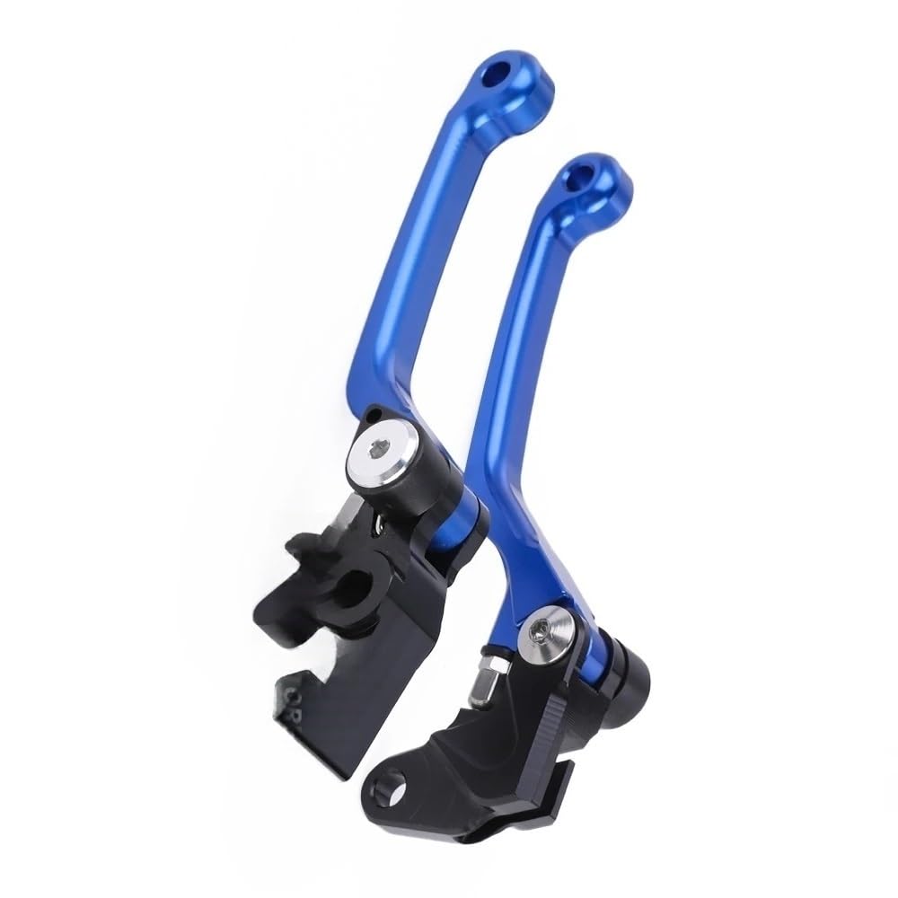 Yuegtik Motorycle Brake Clutch Lever Handle Control Levers for Raptor 125 250 700 700R for YFM250R for YFM125R Clutch Lever(Blue)