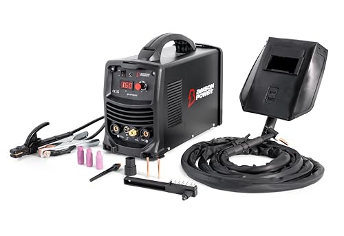 Bimson Power IGBT DC MMA TIG Inverter Welder 160A – Portable 2-in-1 High-Frequency TIG & Stick Welding Machine for Stainless Steel, Alloys & Carbon Steel – 230V Plug, Generator Safe, Complete Kit