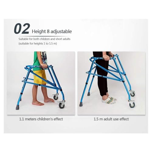 Déambulateur pour enfants handicapés pliable support marche debout