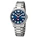 Produktbild Regent Herren Analog Quarz Uhr mit Titan Armband 11090371