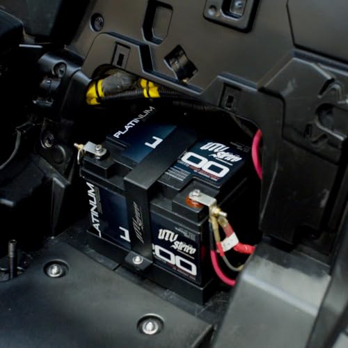 UTV Stereo 12V 55Ah Sealed AGM Battery for Polaris, Can-Am, Kawasaki by UTV Stereo - Used condition - Image 6