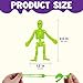 JOYIN 48 PCS Halloween Stretchy Skeletons, Halloween Sticky Hand Toys Bulk for Halloween Party Favor Goodie Bag Fillers, Kids Student School Classroom Carnival Game Prizes