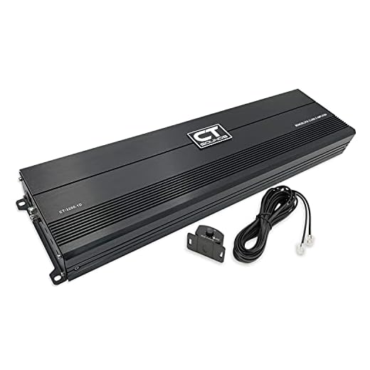 CT Sounds CT-3200-1D Class D Car Audio Monoblock Amplifier, 3200 Watts RMS