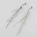 TOOPOOT® 2PC Crystal Rhinestone Flower Dangle Navel Belly Ring Bar Piercing