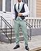 SPTALLFITJSV Silver Grey Tuxedo Men Big and Tall 3 Piece Slim Fit Suit One Button Blazer Jacket Layered Waistcoat and Pants Fashion Set 5X-Large