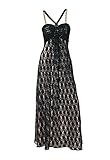 Elegante, klassische Form Ashley Brooke event Damen-Kleid Spitzen-Abendkleid Schwarz Größe 42