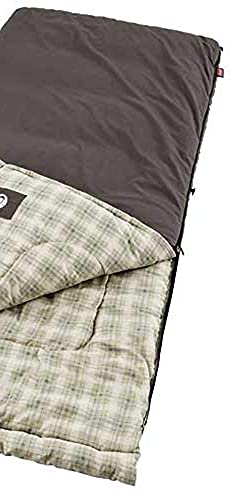 Coleman Big & Tall Sleeping Bag | 0°F Sleeping Bag | Heritage Cold-Weather Camping Sleeping Bag & Coleman Camping Pad—Silver Springs Self-Inflating Camping Pad​ #TOP3