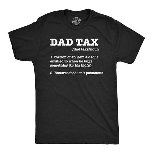 T-shirt drle pour homme anti-stress humour Dad Tax