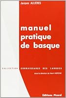 Manuel pratique de basque. 270840038X Book Cover