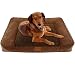 American Kennel Club Memory Foam Sofa Pet Bed, X-Large, Brown