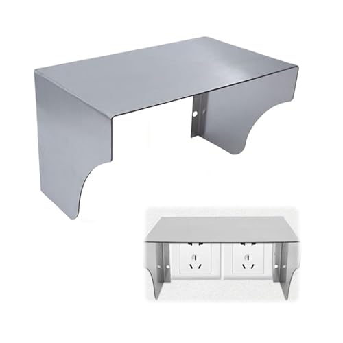 Protective Cover, Doorbell Rain Cover Stainless Steel Doorbell Protection Cover Rain Cover For Outdoor Sockets Access Control Doorbells Electric Vehicle Chargers