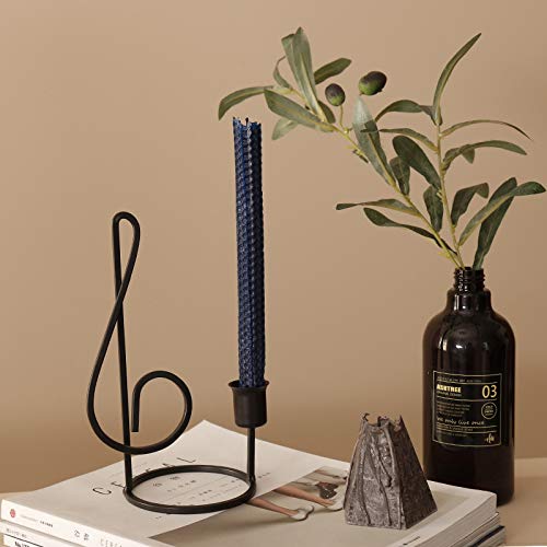 Muziek Note Kandelaar, 4 Muziek Noten Wandlamp, Metalen Kandelaar Thuis Wanddecoratie voor Feesten, Bruiloften, Eetkamer, Woonkamer