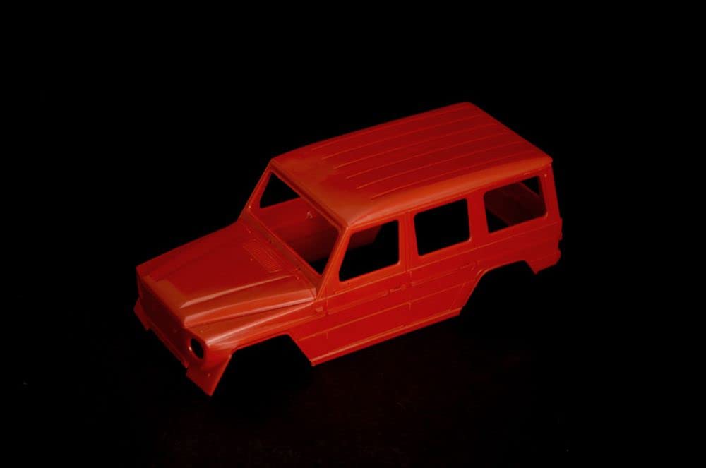 Italeri 3663 Mercedes Benz G230 Feuerwehr, Scala 1:24, Plastic Model Kit, Modello in Plastica da Montare, Modellismo, rosso