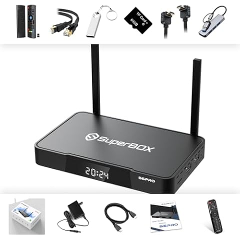 BXGH Super Box S6PRO Streaming Player Cover