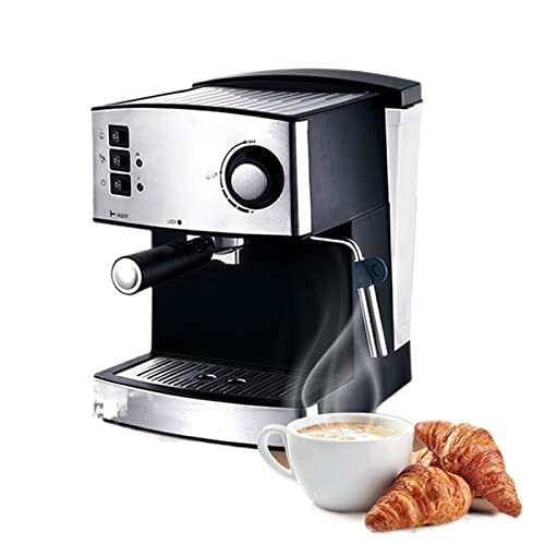 XiVue Coffee Maker Coffee Pot 2in1 Espresso Coffee Maker Milk Froth Makers 3Switch Automatic Small Home Commercial Keep Warm Steam Coffee Machine