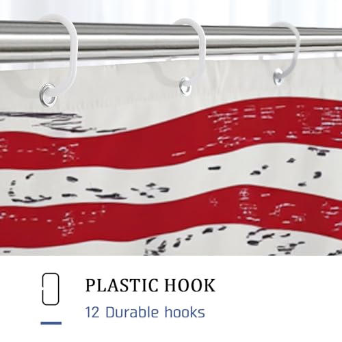 Rideau de douche en polyester de qualité supérieure 183 x 213 cm