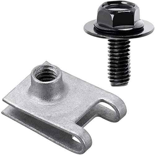 Boulons de pare-chocs M6 pour Mazda 3 5 6 pour remplacer les fixations rouillées