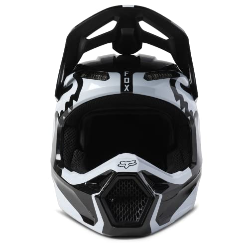 Fox Racing V1 Motocross Helmet, Leed White, Large #TOP3