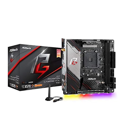 ASRock X570 Phantom Gaming-ITX/TB3 Mainboard Sockel AM4