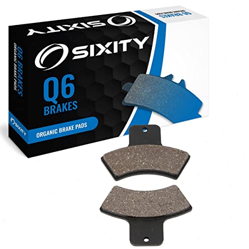 Sixity Rear Organic Brake Pads 1999-2000 For Polaris Trail Blazer 250 Set Full Kit #TOP21