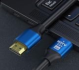 Duoduotong 1 x kabel HDMI o wysokiej prędkości 2.0, kabel do telewizora, monitora, 4K / 60 Hz, HDMI 2.0, aluminiowa obudowa (20 m)