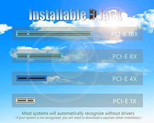 CERRXIAN PCIe to RS232 Combo Serial Parallel Expansion Card DB9 Serial+DB25 Parallel to PCI-E 1x Controller Card