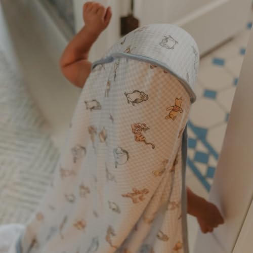 Image of Copper Pearl Premium Knit Hooded Bath Towel Winnie The Pooh & Friends