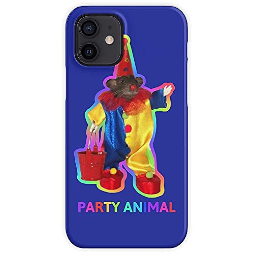 Phone Case Clowncore Clown Rats Rainbowcore Animal Scenecore Party Rat Kidcore Compatible With Iphone 12/12 Pro Max Mini 11 Pro Max Xr Se 2020/7/8 X/Xs 6/6S Plus Samsung S10 S21+ Ultra Transparent #TOP1
