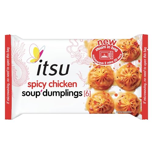 itsu spicy chicken soup dumpling 168g (Frozen)