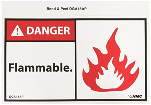 Signalisation danger inflammable pour sécuriser un atelier