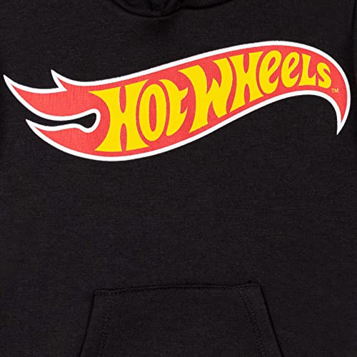 Image of Hot Wheels Boys' Fleece Hooded Sweatshirt Toddler to Big Kid