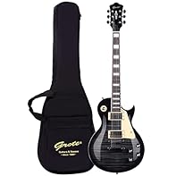 Grote's LP electric guitar is built to last with high-quality materials and craftsmanship, making it an excellent investment for players of all levels. The solid Mahogany body and neck combined with a Rosewood fingerboard produce a warm and rich soun...