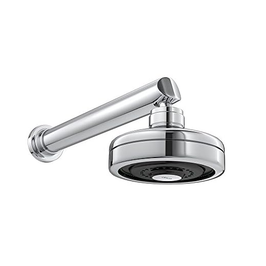 Chuveiro com entrada de ar e tubo de parede Acqua Plus, Deca, Cromado, 1990.C.CT.ARE