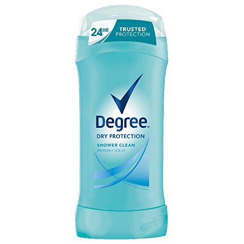 Degree Women Dry Protection Antiperspirant Deodorant, Shower Clean, 2.6 oz, Pack of 4