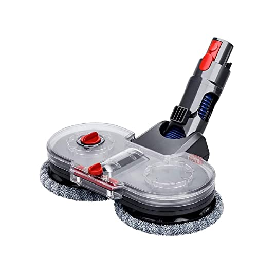 Recamania Cabezal de Fregona Compatible con Dyson V11 V10 V8 V7 Aspiradora para Parquet Suelos Duros, Repuesto de Cepillo Eléctrico con Depósito de Agua.