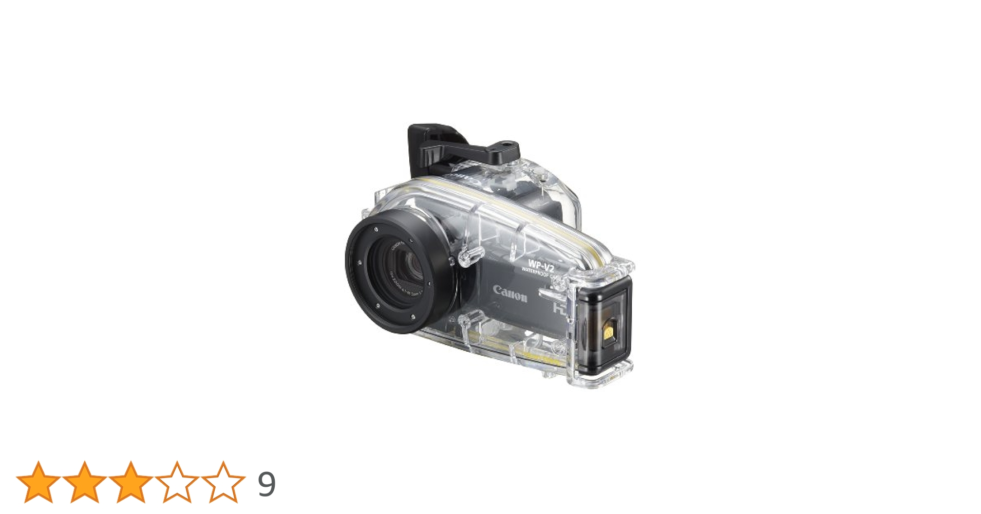 Canon ビデオカメラHFM31 専用ハウジング WP-V2 セット Amazon | Canon WP - v2防水ケースfor hf-m30、31、300