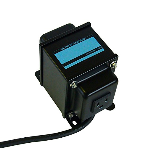 変圧器工房 日本製 変圧器 ステップダウントランス 1000W 110〜120V→100V アメリカ・カナダ向け アースピン付 1210E-1K (海外滞在用)