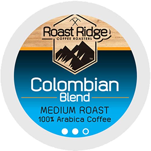 Roast Ridge Single Serve Coffee Pods, For Keurig K-Cup Brewers, Colombian Blend, Medium Roast, 100 Count #TOP1