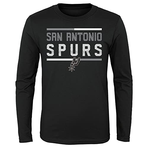 Outerstuff NBA Boys Youth (8-20) San Antonio Spurs Ultra Long Sleeve T-Shirt, X-Large (20)