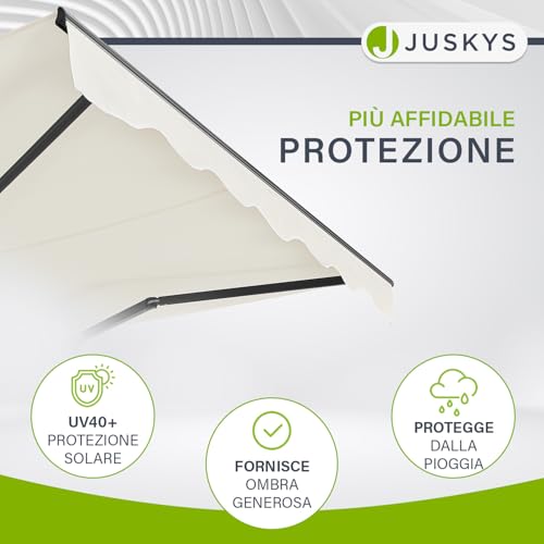 Juskys Tenda a Bracci Estensibili