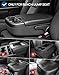 JOYTUTUS Center Console Cover Compatible with 2007-2013 Silverado Sierra Yukon Tahoe Suburban Avalanche Jump Seat, Leather Arm Rest Armrest Cover for Car, Middle Console Cover Replacement for Trucks