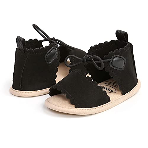 Image of Infant Baby Girls Boys Summer Sandals Premium Unisex Non Slip Rubber Soft Sole Breathable Toddler First Walker Outdoor Beach Shoes