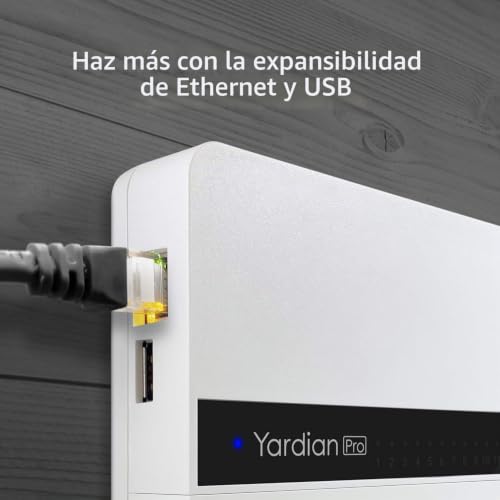 Miniatura 5 de Aeon Matrix Yardian Pro Controlador Inteligente De Riego De 8 Zonas - Botones De Control, Enchufe Eu, Compatible Con Apple Homekit, Alexa, Google Assistant Y Home Assistant, Wi-Fi Mejorado, Rj45