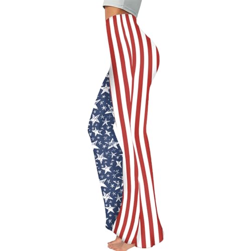 TOONRAIN American Flag Pants Men's American Flag Overalls America Costume2